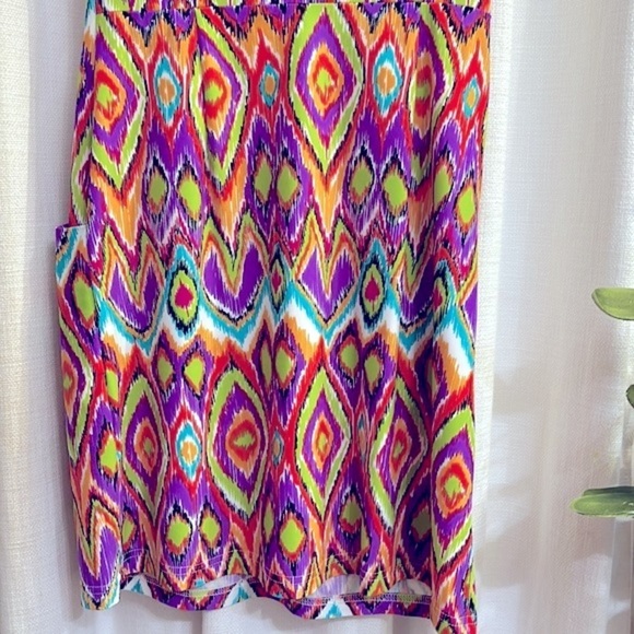 NWOT Women’s Jude Connally Nylon & Spandex Sleeveless Dress Beth Size Medium - Picture 7 of 8